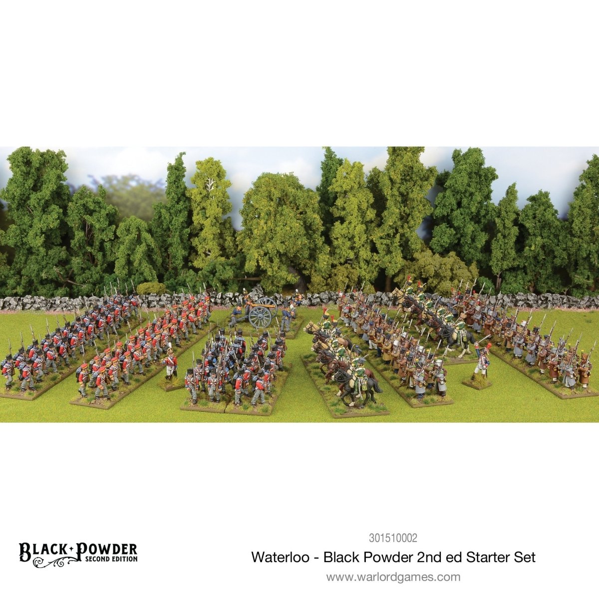 Waterloo - Black Powder 2nd edition Starter Set - Fog of Wargames - 5.06E+12