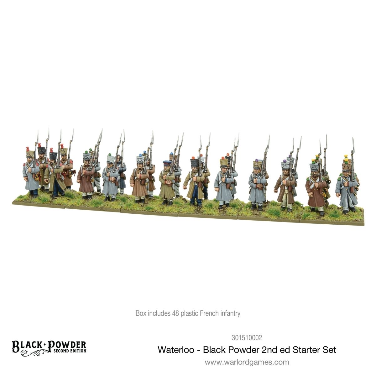 Waterloo - Black Powder 2nd edition Starter Set - Fog of Wargames - 5.06E+12