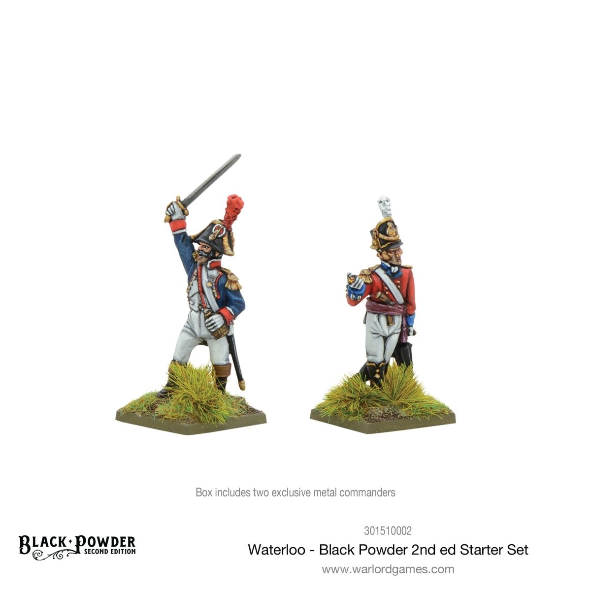 Waterloo - Black Powder 2nd edition Starter Set - Fog of Wargames - 5.06E+12