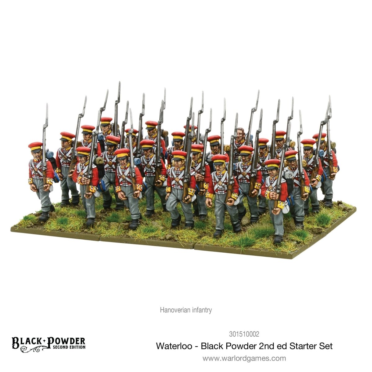 Waterloo - Black Powder 2nd edition Starter Set - Fog of Wargames - 5.06E+12