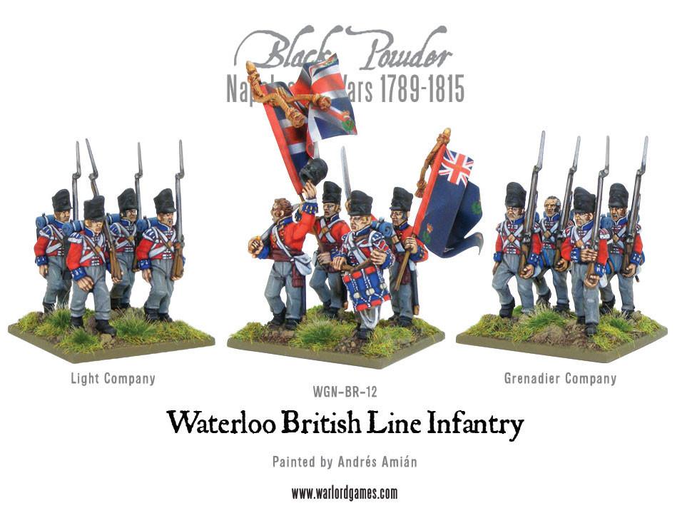 Waterloo British Line Infantry - Fog of Wargames - 5.06E+12