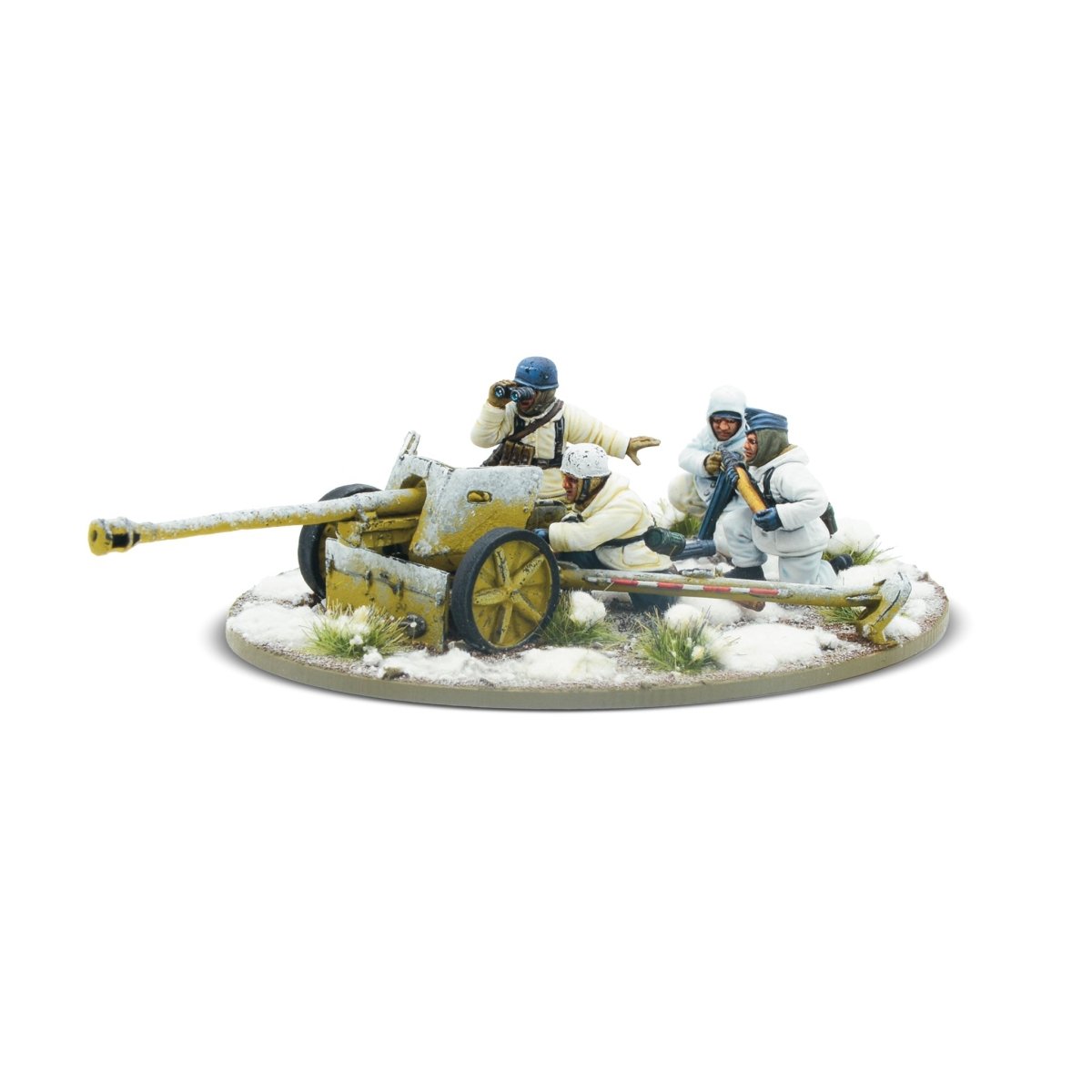 Winter Fallschirmjäger Pak 40 - Fog of Wargames -