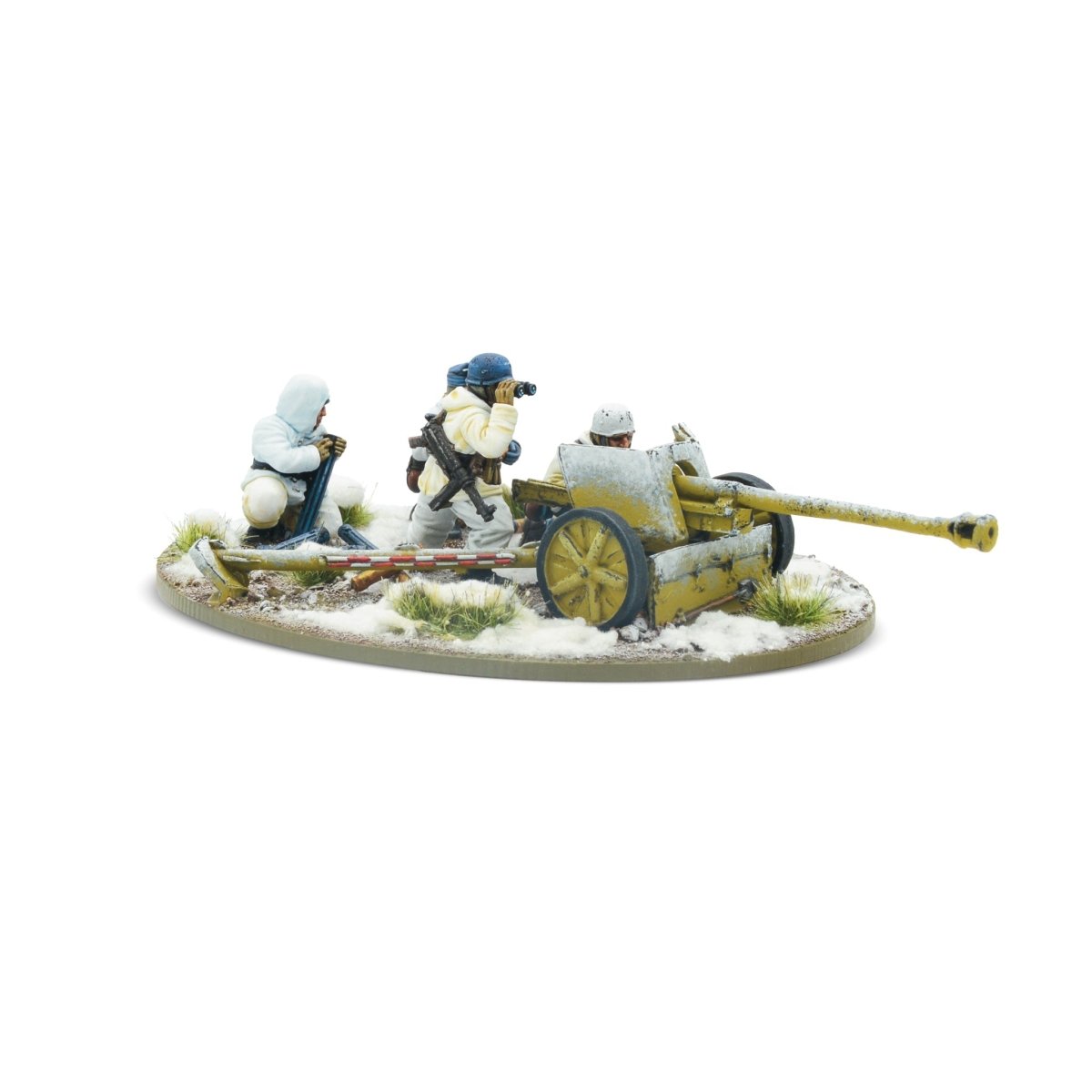 Winter Fallschirmjäger Pak 40 - Fog of Wargames -