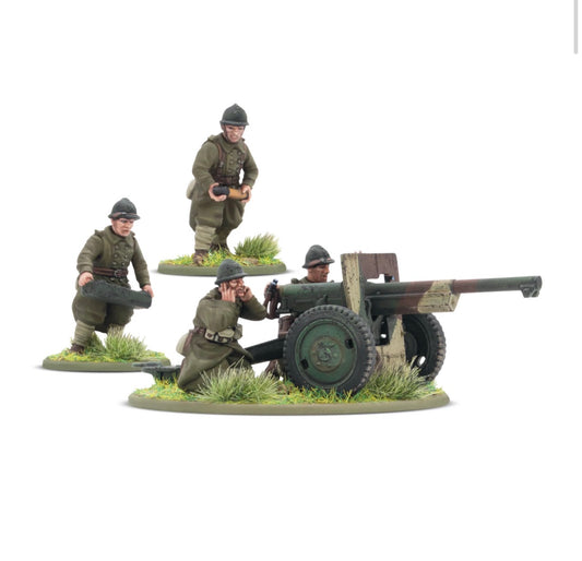 French Army 75mm Light Artillery