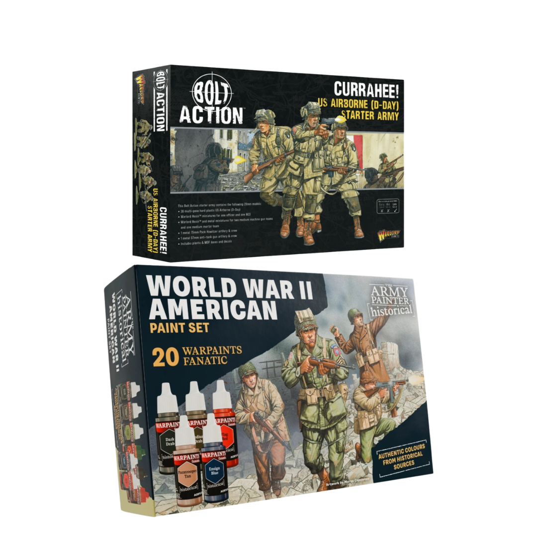 Bolt Action Starter Army + Paint Bundle