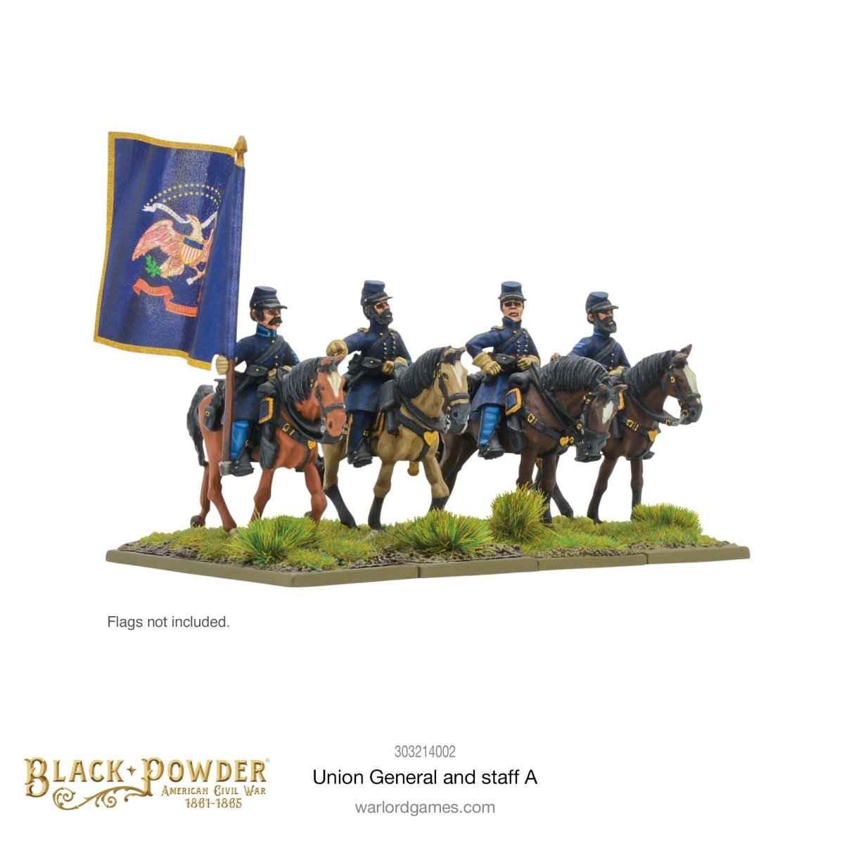 ACW Union General and staff A - Fog of Wargames - 