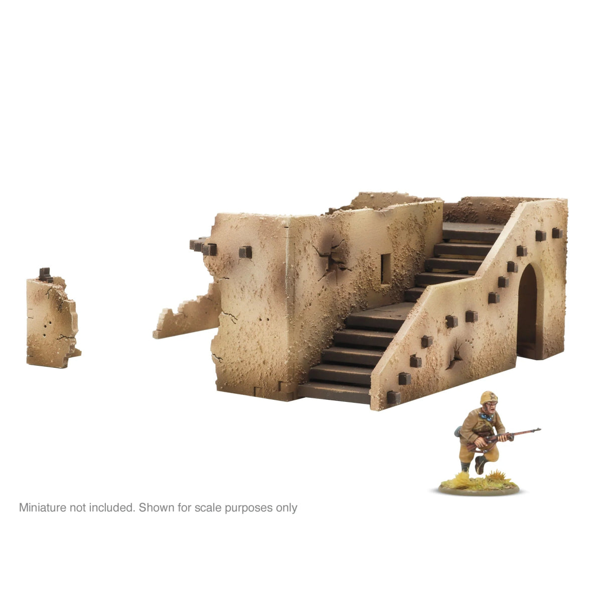 Adobe Building - Gentleman's War Ruins - Fog of Wargames - 