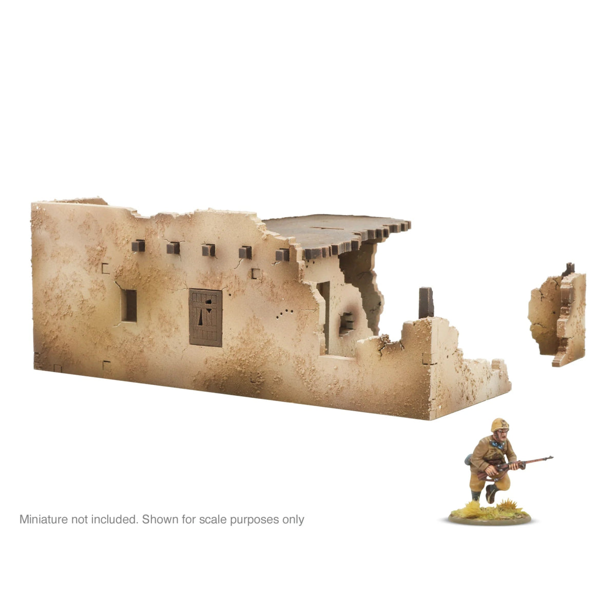Adobe Building - Gentleman's War Ruins - Fog of Wargames - 