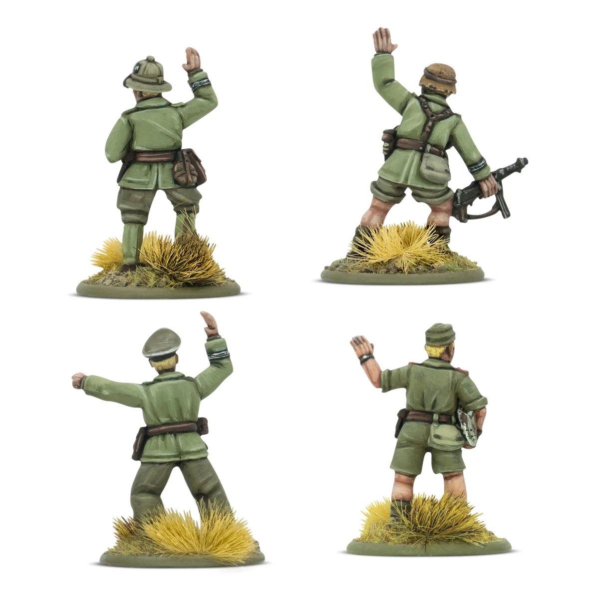 Afrika Korps platoon commanders - Fog of Wargames - 