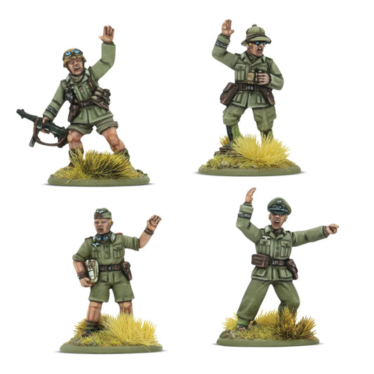 Afrika Korps platoon commanders - Fog of Wargames - 