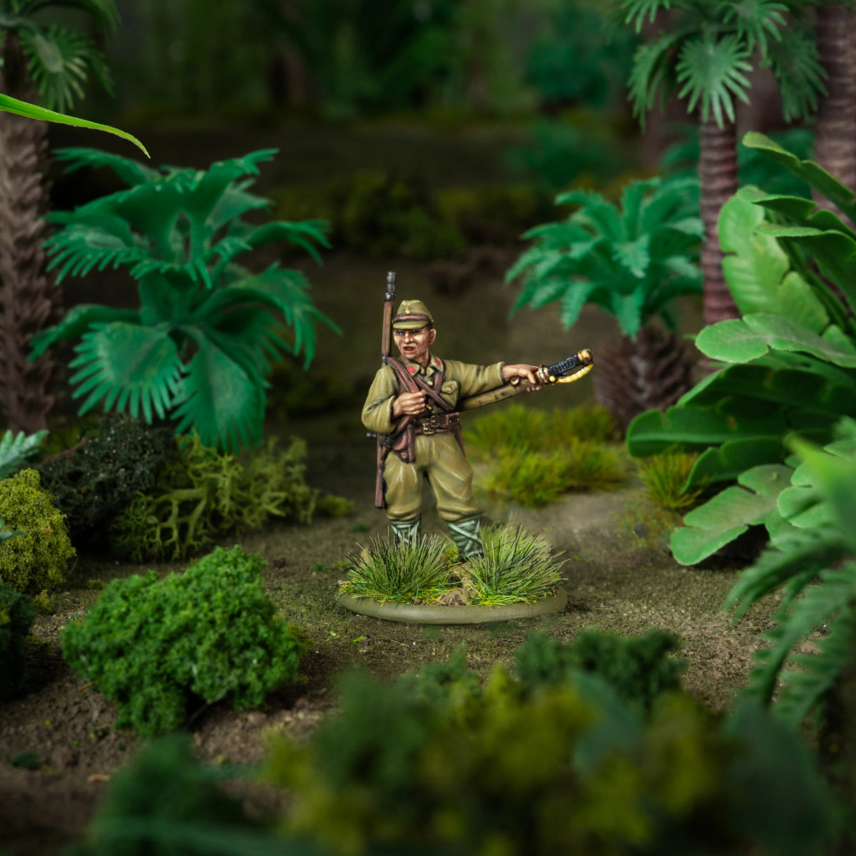 Armies of Imperial Japan with 'Into the Jungle' (Hiroo Onoda) book miniature - Fog of Wargames - 