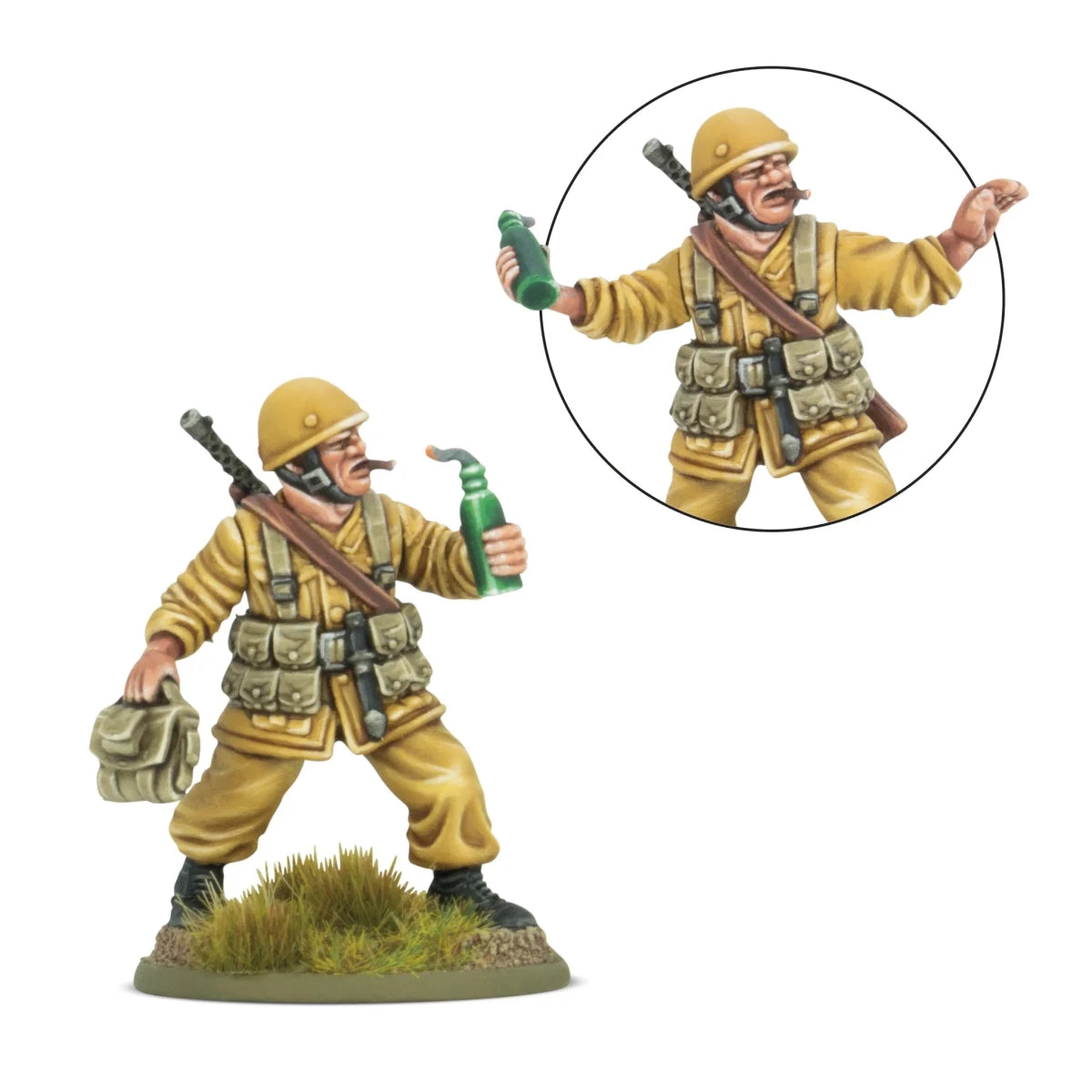 Armies of Italy with 'Desert Lightning' book miniature - Fog of Wargames - 