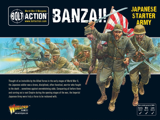 Banzai! Imperial Japanese Starter Arm - Fog of Wargames - 5.06E+12