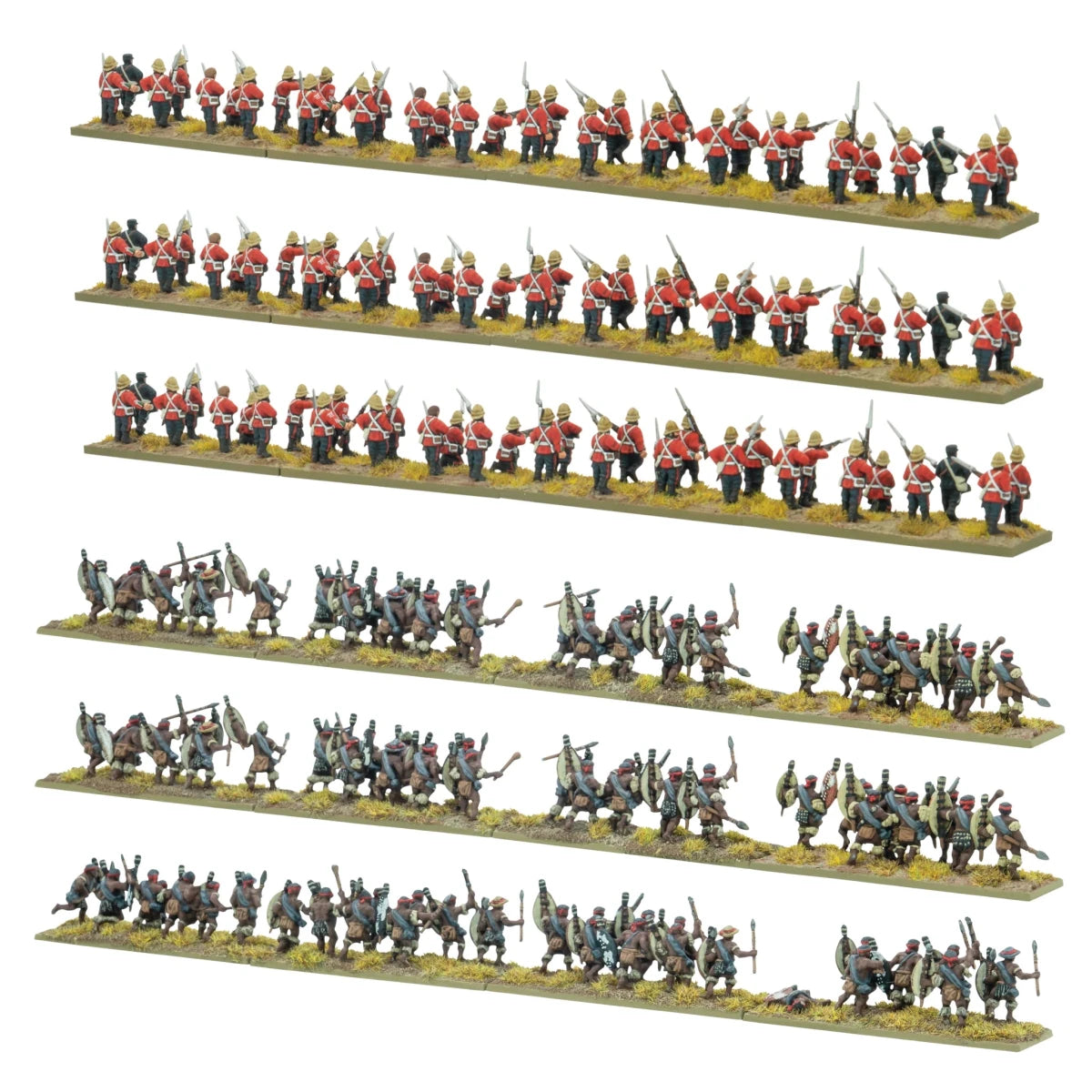 Black Powder Epic Battles: Zulu - British Army Brigade - Fog of Wargames - 