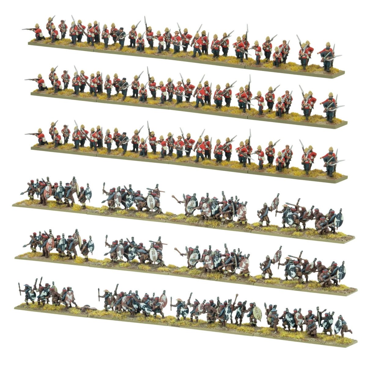 Black Powder Epic Battles: Zulu - British Army Brigade - Fog of Wargames - 