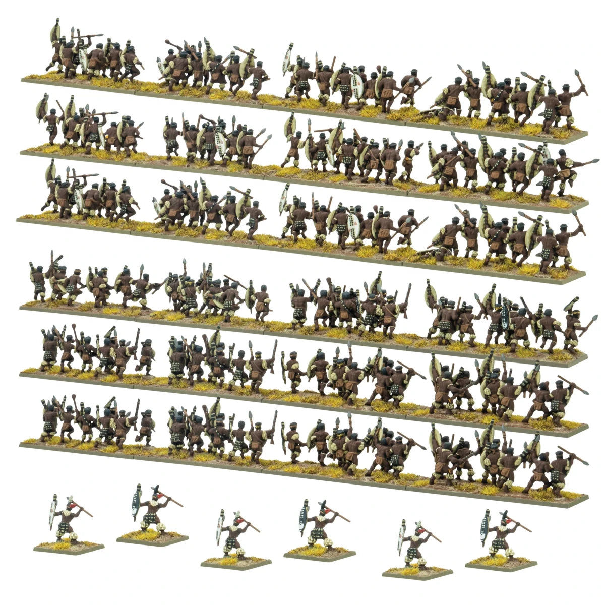 Black Powder Epic Battles: Zulu - Zulu Impi Brigade - Fog of Wargames - 