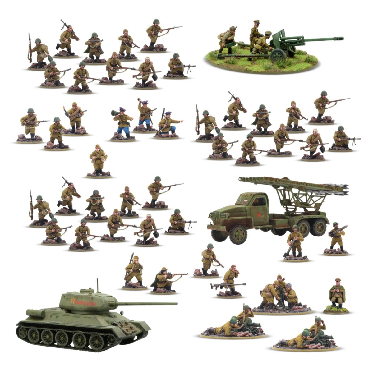 Bolt Action Army Starter + Finish Bundle - Fog of Wargames - 