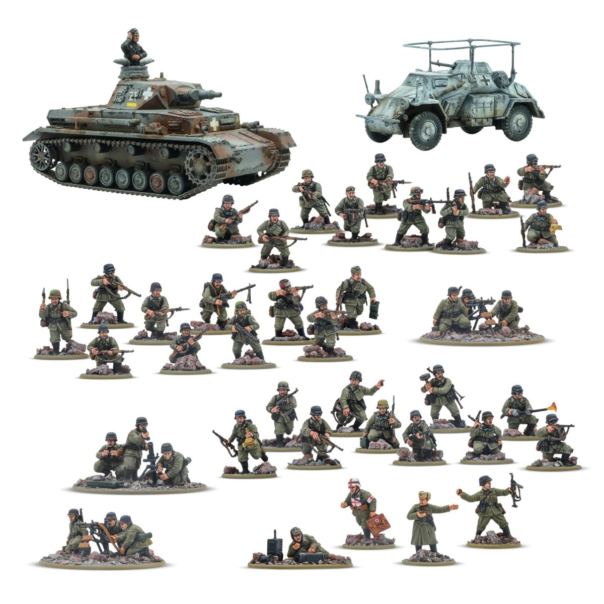 Bolt Action Army Starter + Finish Bundle - Fog of Wargames - 