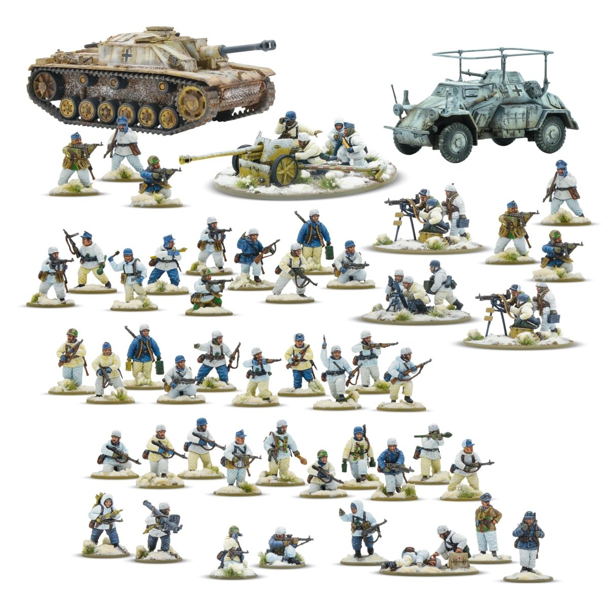 Bolt Action Army Starter + Finish Bundle - Fog of Wargames - 