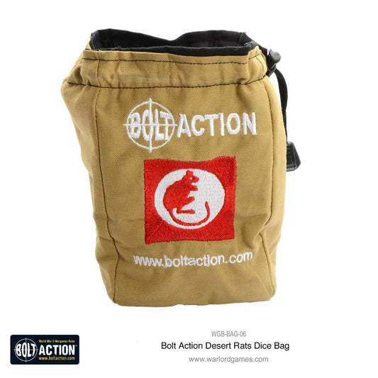 Bolt Action Desert Rat Dice Bag - Fog of Wargames - 5.06E+12