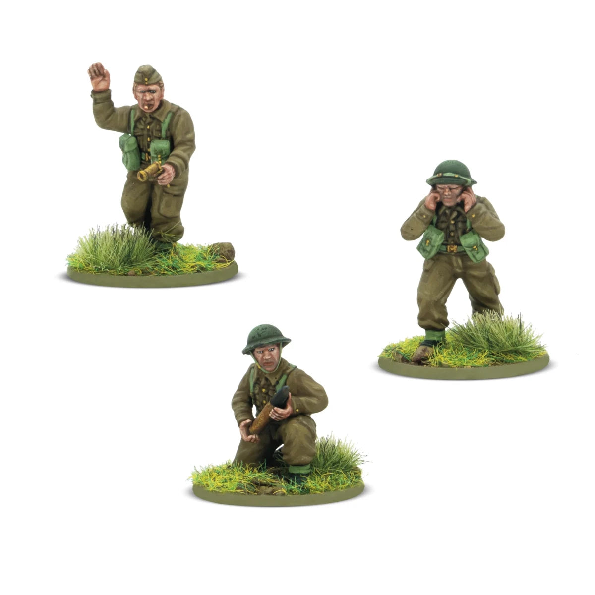 British 6-pounder anti-tank gun (plastic) - Fog of Wargames - 