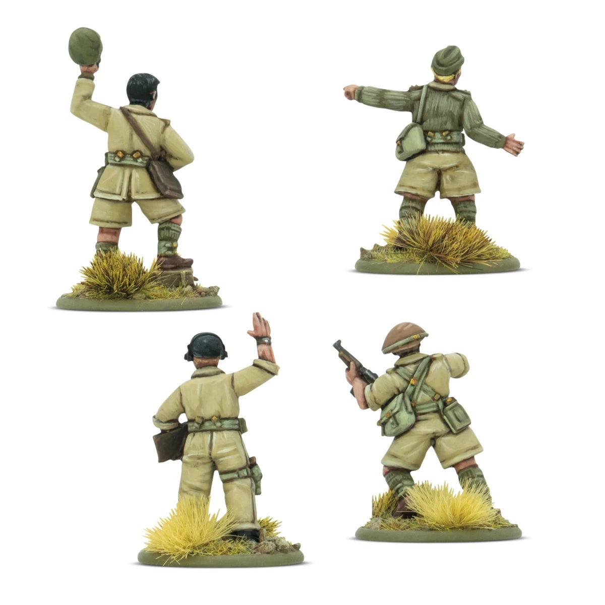British 8th Army platoon commanders - Fog of Wargames - 