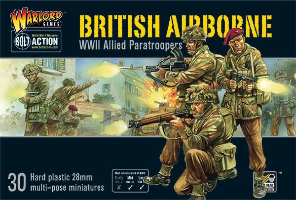 British Airborne WWII Allied Paratroopers (plastic) - Fog of Wargames - 5.06E+12