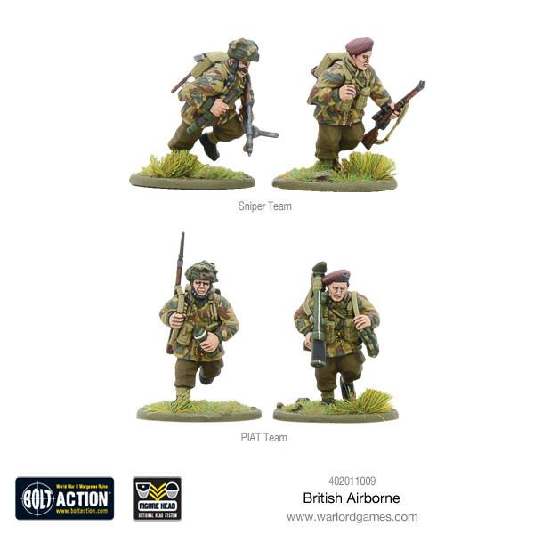 British Airborne WWII Allied Paratroopers (plastic) - Fog of Wargames - 5.06E+12