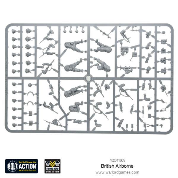 British Airborne WWII Allied Paratroopers (plastic) - Fog of Wargames - 5.06E+12