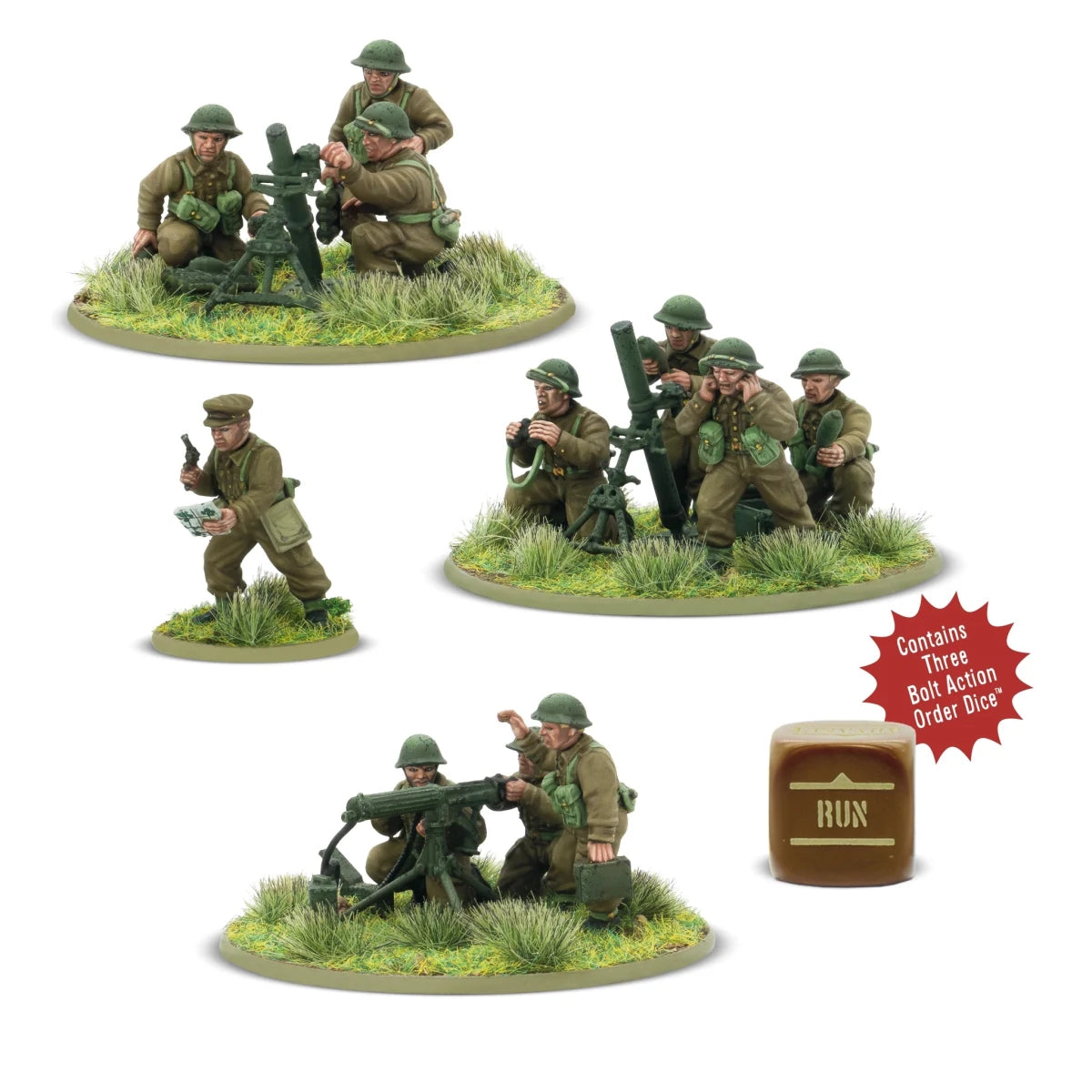 British Heavy weapons platoon (plastic) - Fog of Wargames - 