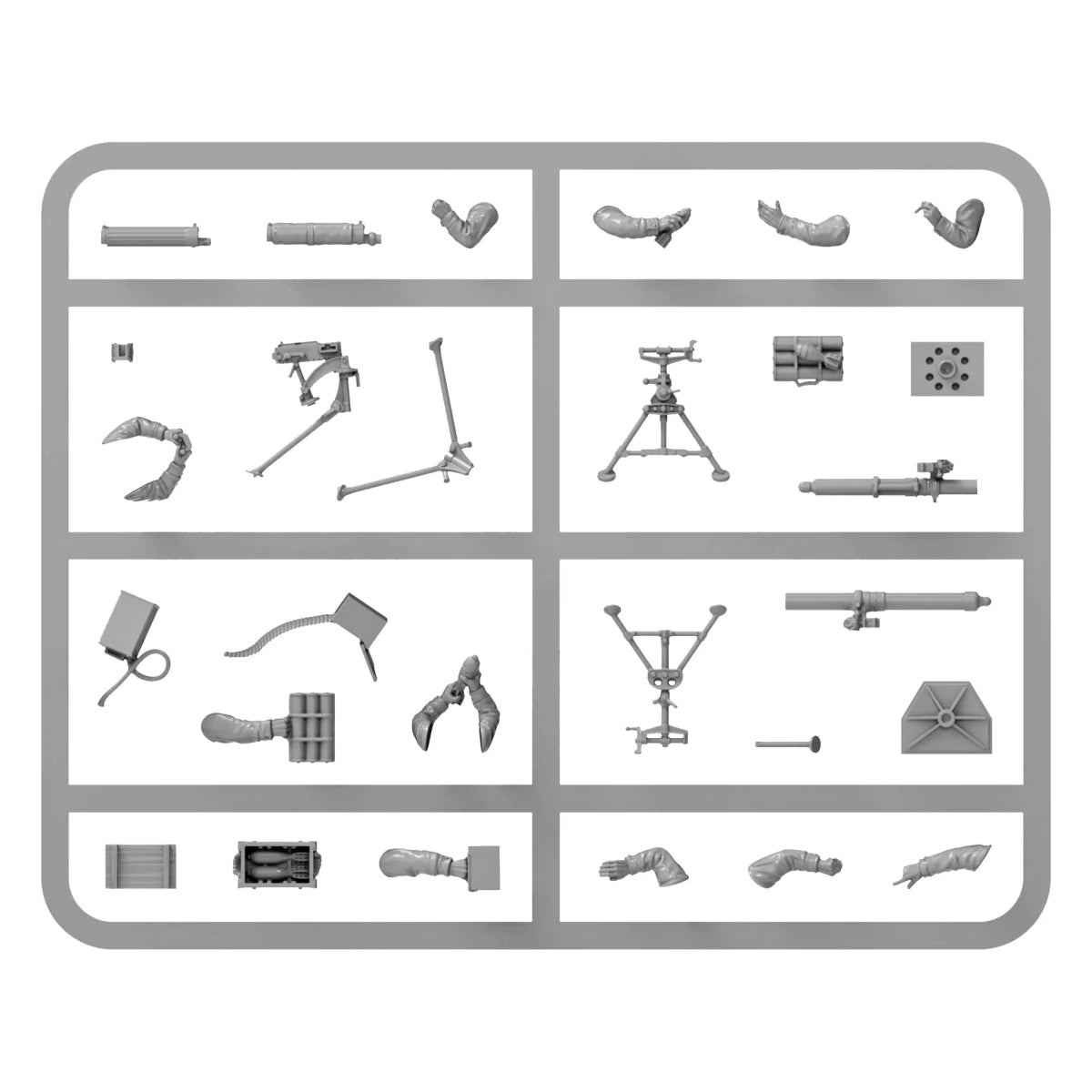 British Heavy weapons platoon (plastic) - Fog of Wargames - 