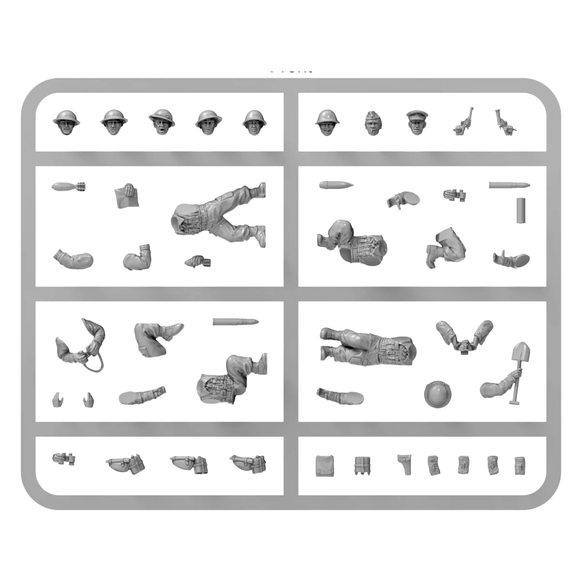 British Heavy weapons platoon (plastic) - Fog of Wargames - 