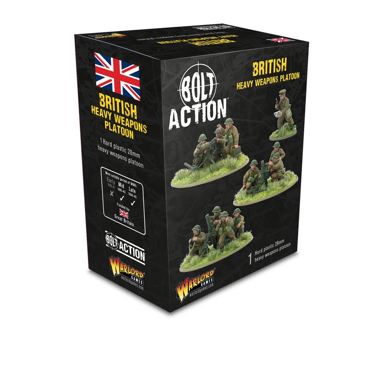British Heavy weapons platoon (plastic) - Fog of Wargames - 