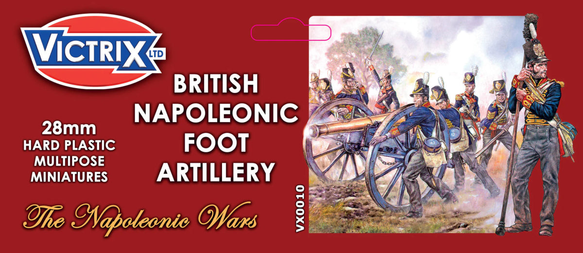 British Napleonic Foot Artillery - Fog of Wargames - 