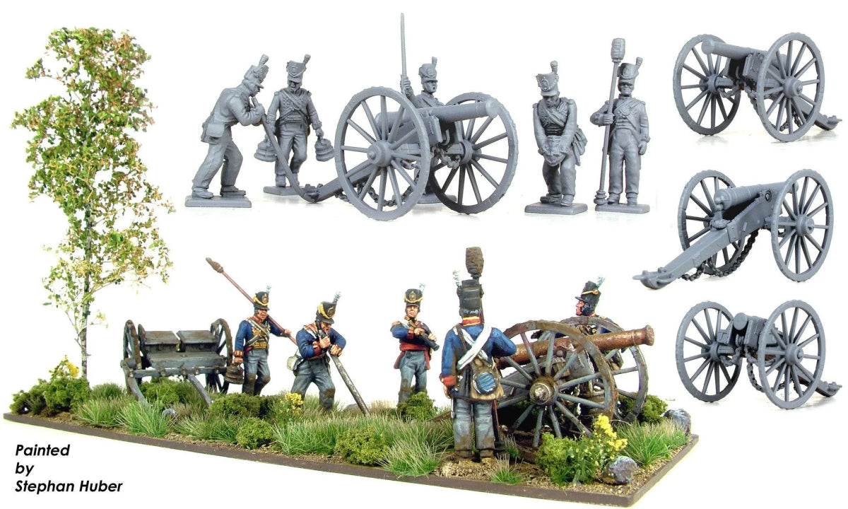 British Napleonic Foot Artillery - Fog of Wargames - 
