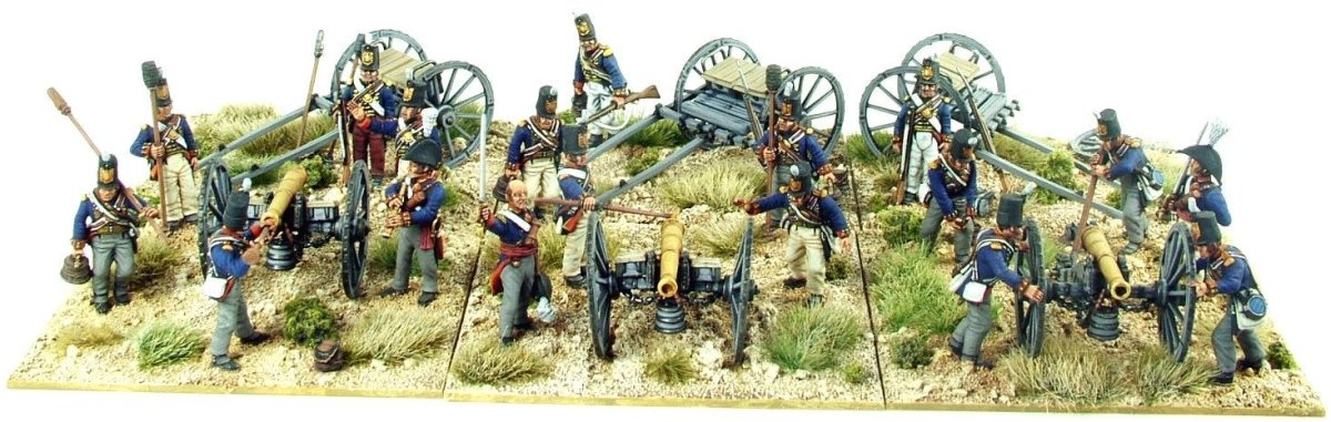 British Napleonic Foot Artillery - Fog of Wargames - 