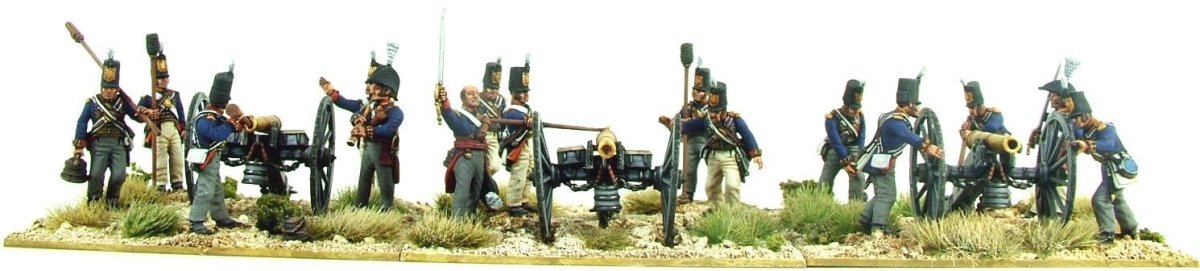 British Napleonic Foot Artillery - Fog of Wargames - 