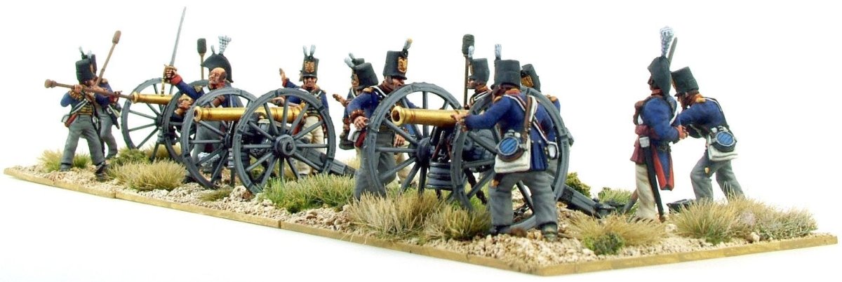 British Napleonic Foot Artillery - Fog of Wargames - 