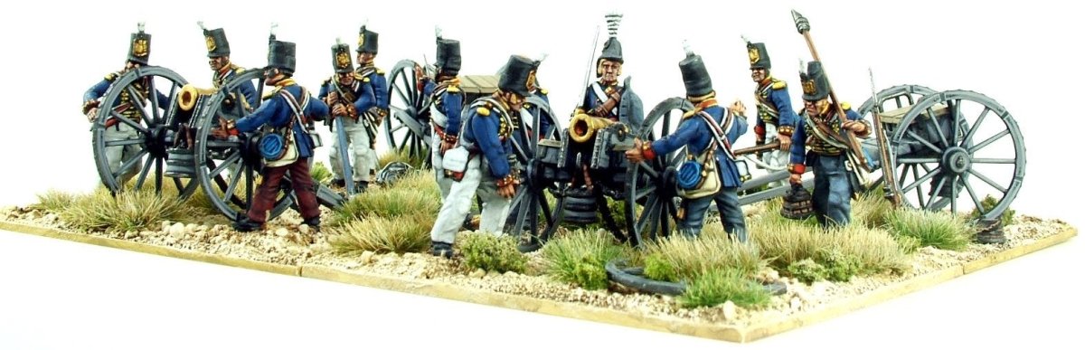 British Napleonic Foot Artillery - Fog of Wargames - 