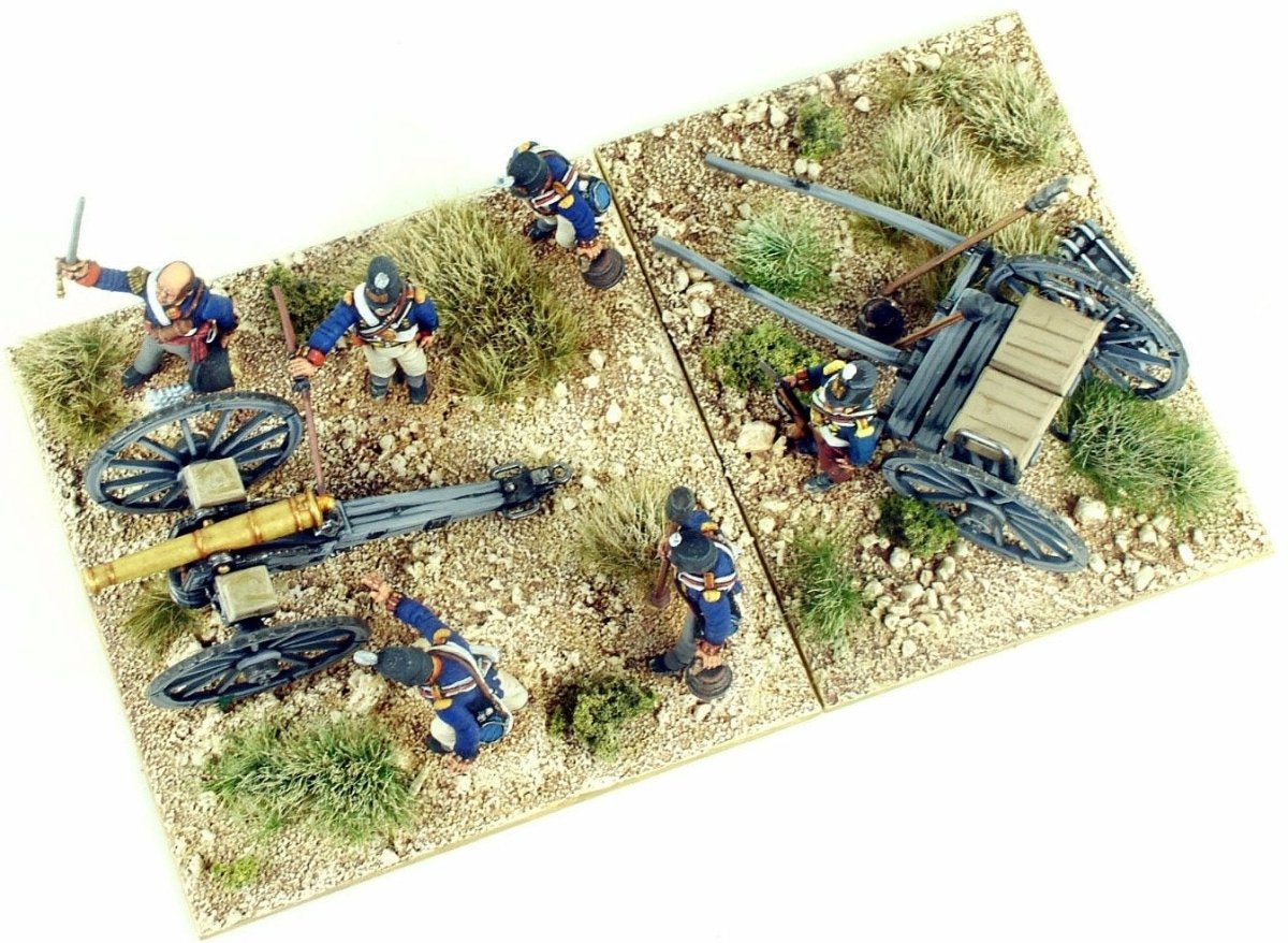 British Napleonic Foot Artillery - Fog of Wargames - 