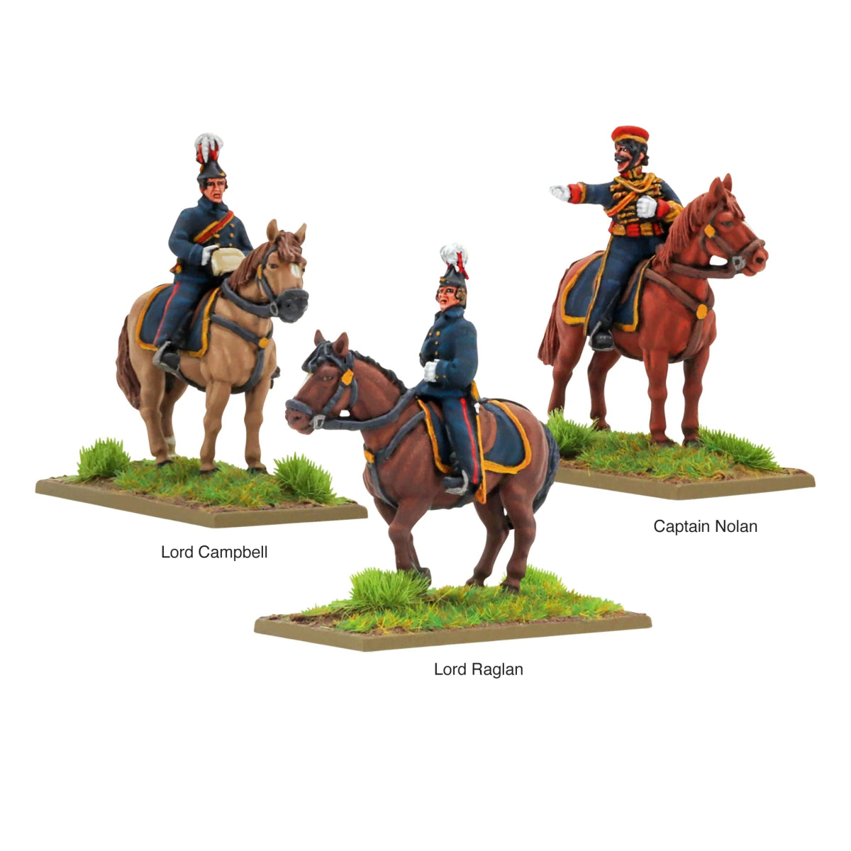 Crimean War British Generals & Officers - Fog of Wargames - 