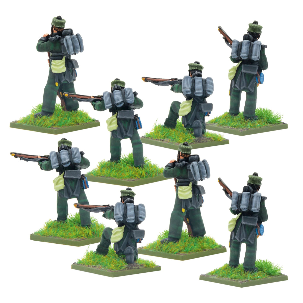 Crimean War British Rifle Brigade in forage caps - Fog of Wargames - 