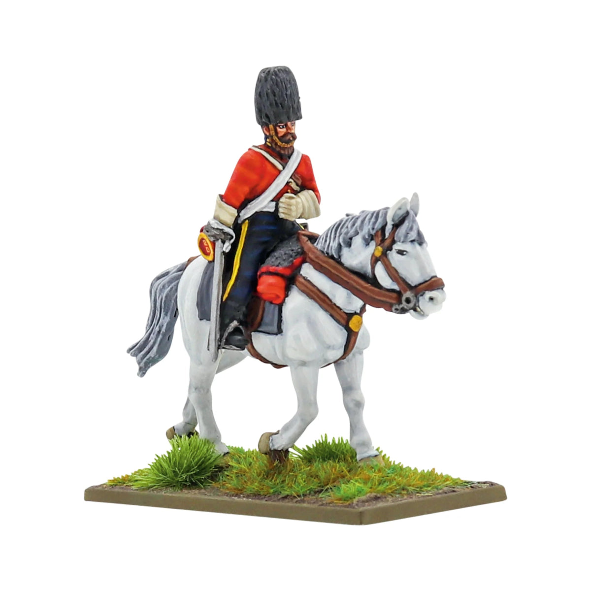 Crimean War British Scots Greys heavy cavalry command - Fog of Wargames - 
