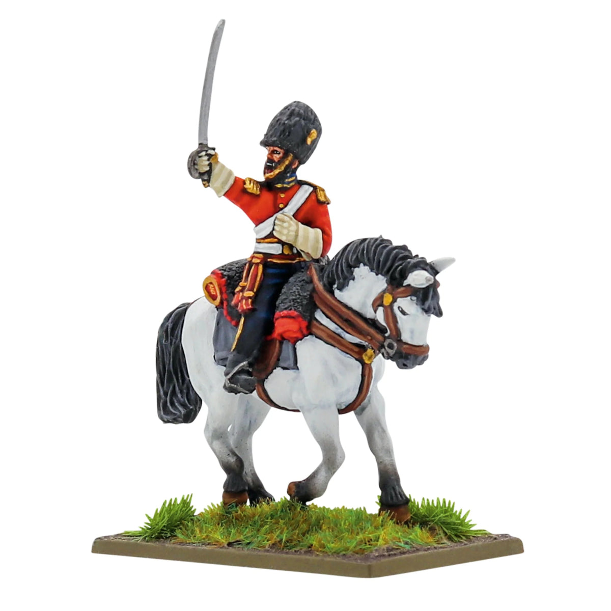 Crimean War British Scots Greys heavy cavalry command - Fog of Wargames - 