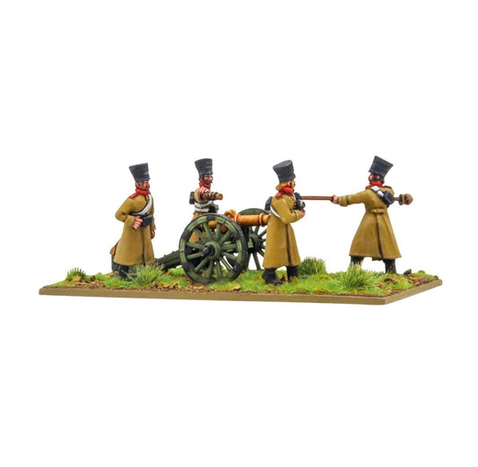 Crimean War Cossack Artillery And Crew - Fog of Wargames - 