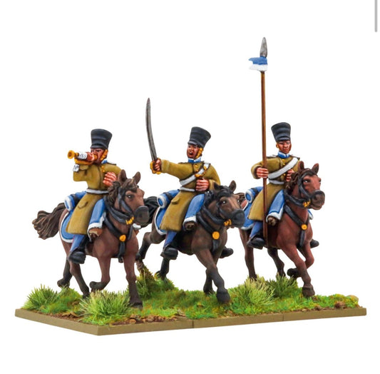 Crimean War Russian Hussars Command - Fog of Wargames - 