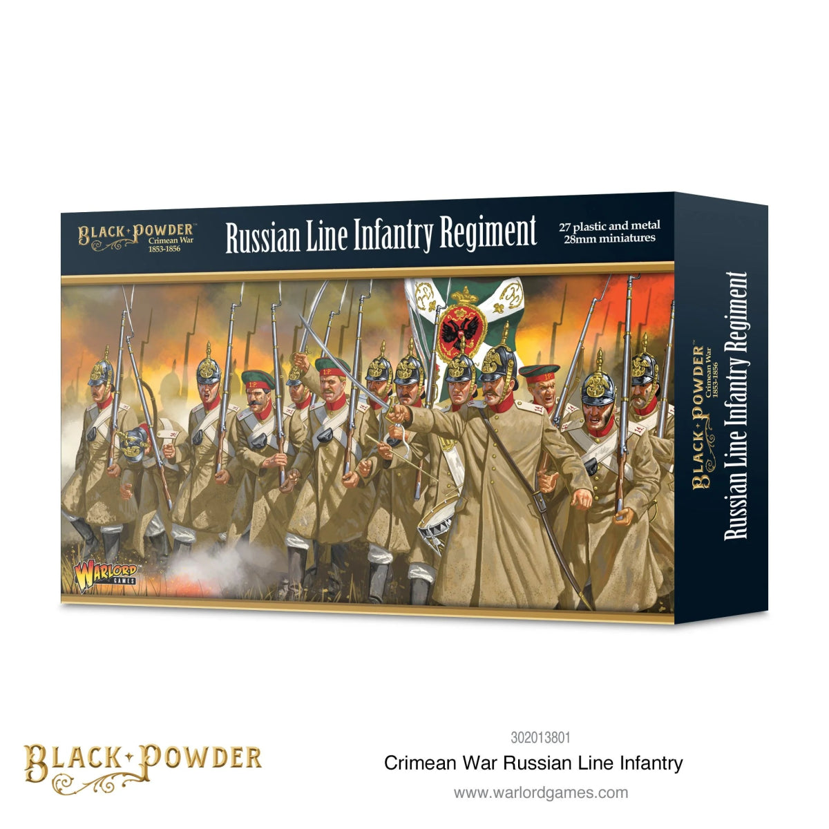 Crimean War Russian Line Infantry - Fog of Wargames - 