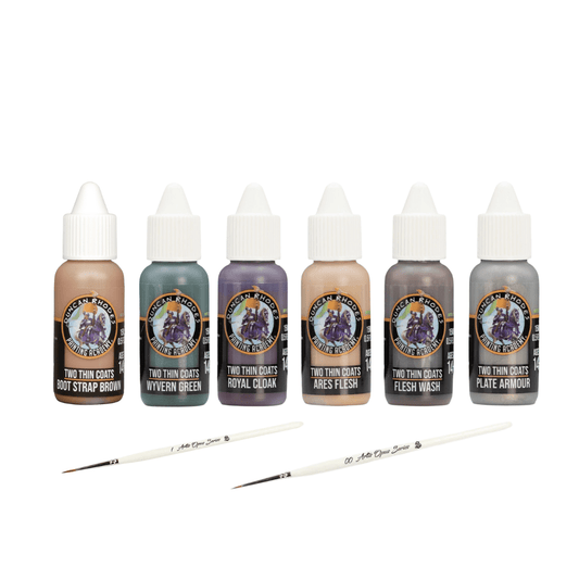 Dark Age Starter Paint Bundle – Two Thin Coats (6 Essentials) - Fog of Wargames - 