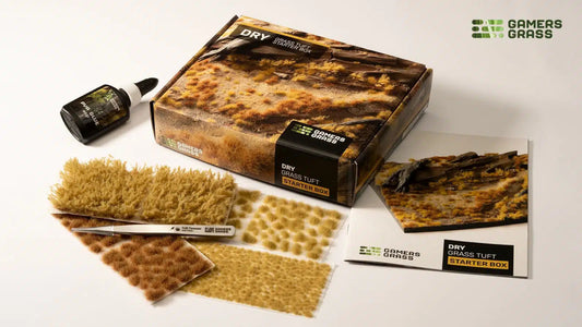 Dry Grass Tuft Starter Box - Fog of Wargames - 