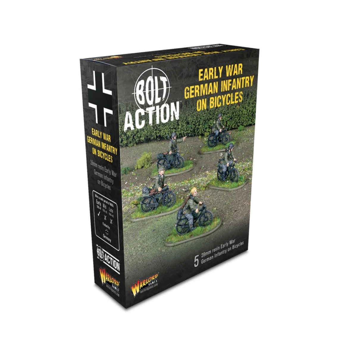 Early War German Infantry On Bicycles - Fog of Wargames - 